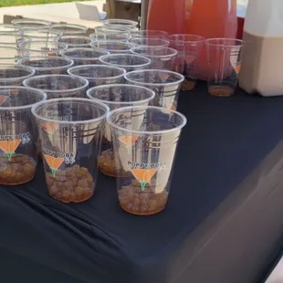 Party size drinks.  2 quarts serve 5-6 drinks.  Perfect for picnic, team building.  Affordable for limited budget