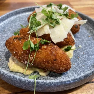 Potato Leek Fritters