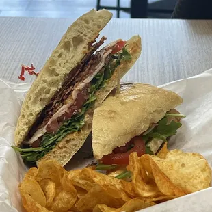 BLT with turkey