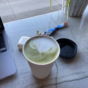 Small Matcha Latte