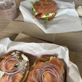 Bagel with Lox