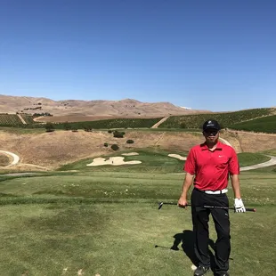 Nice view and big bunker