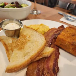Two Egg Breakfast Plate