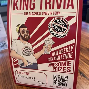 Trivia Flyer