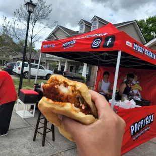 Come and get a MotherClucker Sando