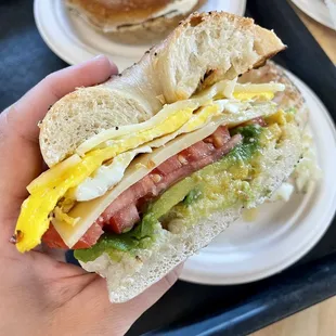 California egg sandwich