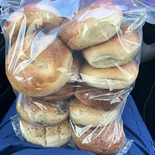 Dozen bagels