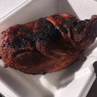 Hickory smoked chicken