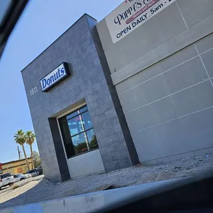 the outside of the building