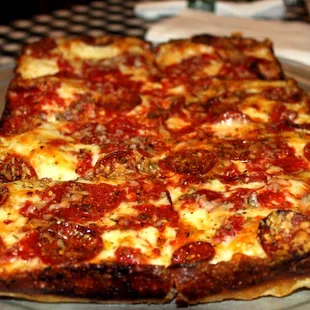 Detroit Style Pizza