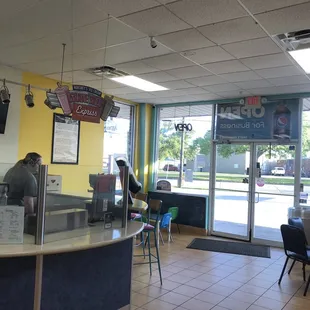 Inside