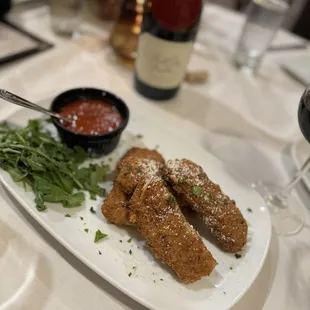 Fried Homemade Mozzarella Sticks