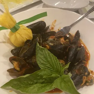 Mussels or Clams con Succo
