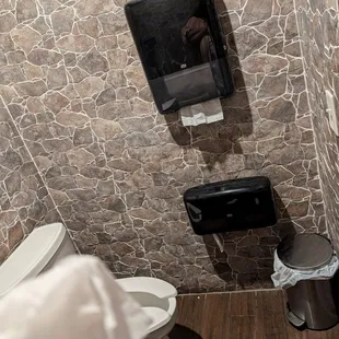 1 of 3 restrooms I believe