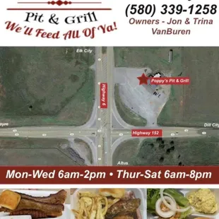 the location of the restaurant