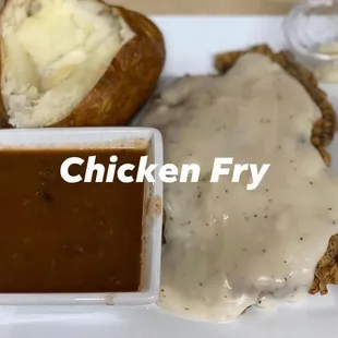 Chicken Fried Ribeye Steak - Owner's Specialty  comes with 2- sides (multiple choices to select)