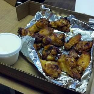 wings with ranch