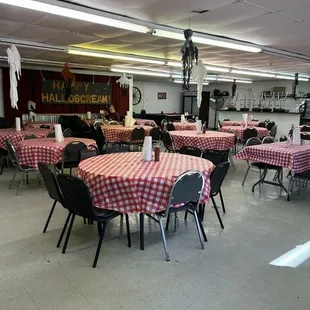 Dining area and Stage