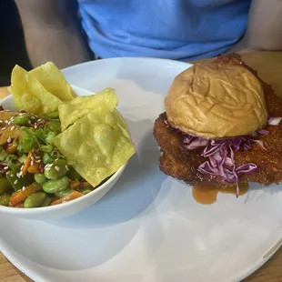 Birdbox Fried Chicken Sandwich