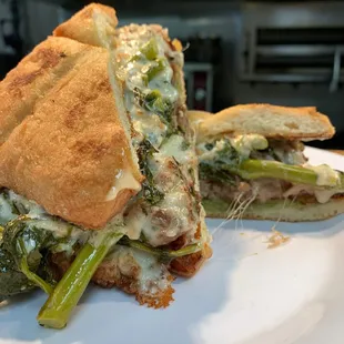 Porchetta with Broccoli Robe