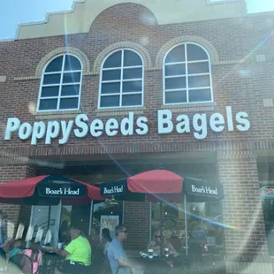 the front of the shop