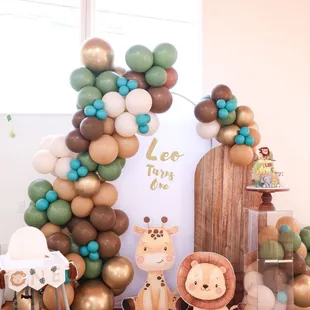 safari theme backdrop