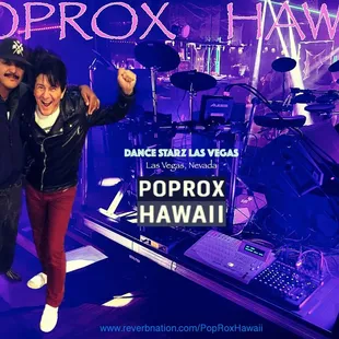 POPROX HAWAII in Las Vegas, NV for a performance at the Dance Starz Cafe.