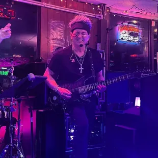 Lead guitarist John R Borja @ POPROX HAWAII