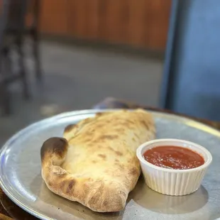 10&quot; (small) Calzone customized into a pepperoni panzarotti #iykyk #jerseygirl 6/19/24