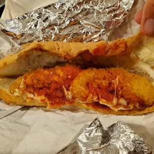 &quot;Chicken Parm Sandwich&quot;