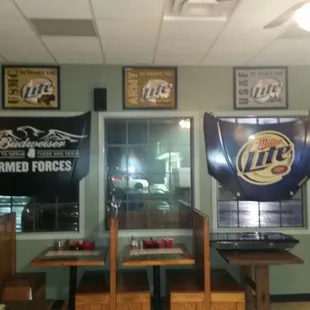 New and improved expansion of our dinning room