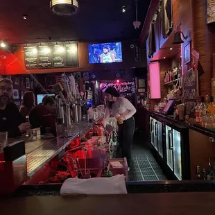 Sunday night in my fav neighborhood bar!