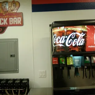 Snack Bar area now in operation....