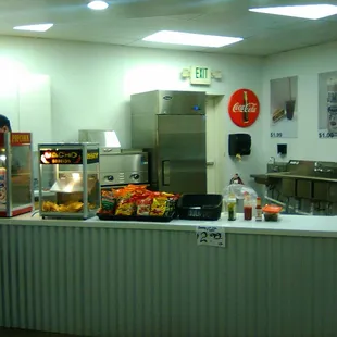 New food-court style area which is surprising ..