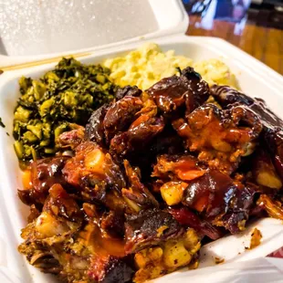 Rib tip dinner