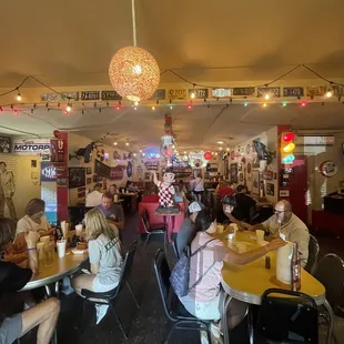 Dine-in entry