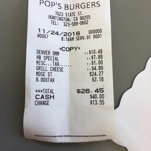 Misc. tax. WTF I paid cash.