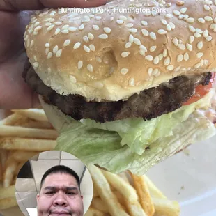 Overpriced food. $8 for a mediocre hamburger special. Come on now.