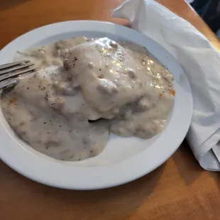 Biscuits and gravy