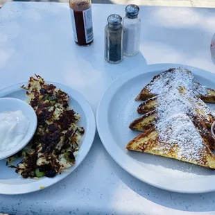 French Toast Combo (Irish potatoes instead of meat)
