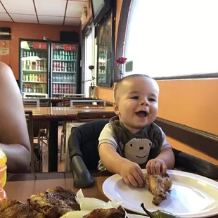 Today we went to pops chicken we love this place!