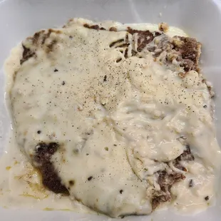 Country Fried Steak with Country Gravy