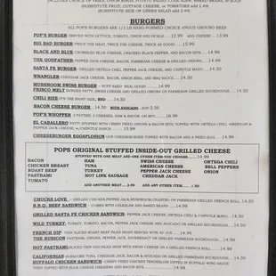 Menu Jan 2025