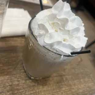 Irish Coffee bailey&apos;s, coffee, and whipped cream