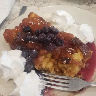Blueberry Bread Pudding