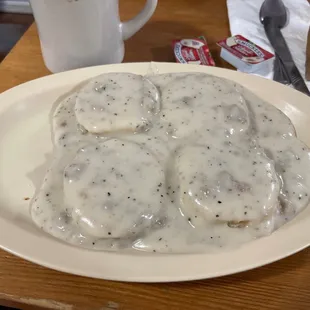 Biscuits and gravy