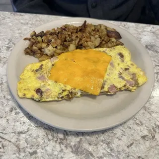 Meatlovers Omelette