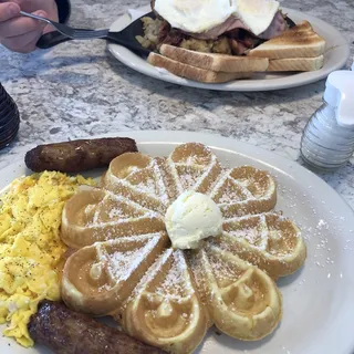 Pop's Waffle   Combo