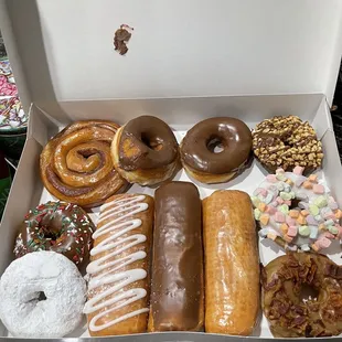 Variety Box of Doughnuts