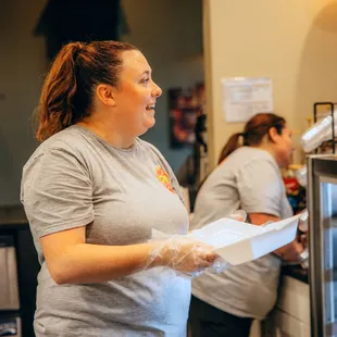 Our employees love serving our customers.